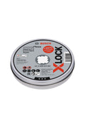 Bosch - X-Lock - 125*1,0MM Standard Seri Düz Inox (Paslanmaz Çelik) Kesme Diski (Taş) - Rapido 10'lu  2608619267