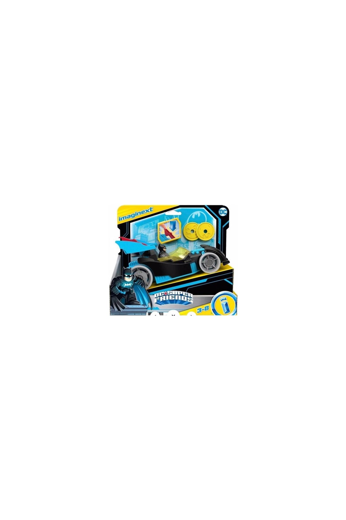 Imaginext Dc Arkadaşlar Özel Araçlar Bat-Tech Yarış Batmobile HFD48
