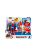 Imaginext Dc League Of Super Pets Kahramanlar ve Hayvanlar HGL01 - Superma ve Krypto