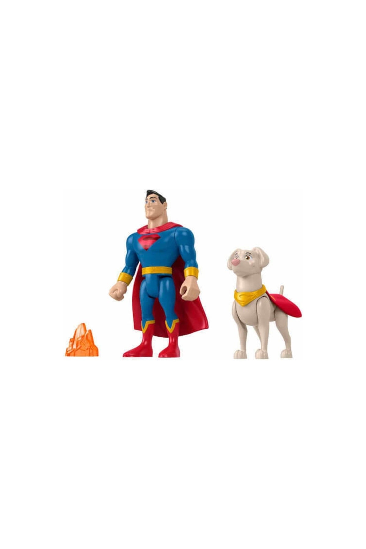 Imaginext Dc League Of Super Pets Kahramanlar ve Hayvanlar HGL01 - Superma ve Krypto