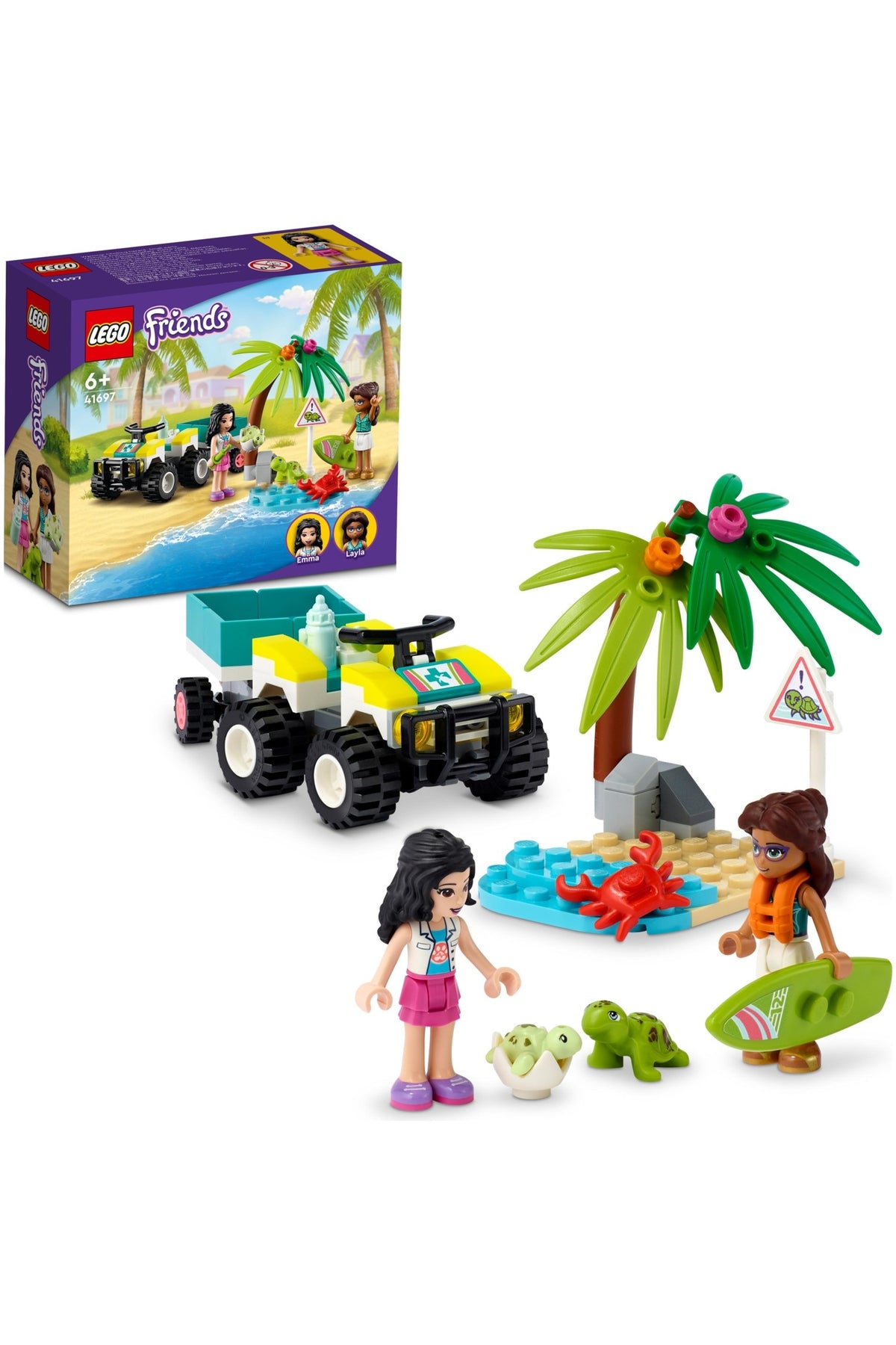 LEGO Friends Kaplumbağa Koruma Aracı 41697