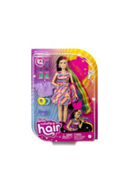 Barbie Upuzun Muhteşem Saçlı Bebekler HCM87 HCM90 Kumral Kalp