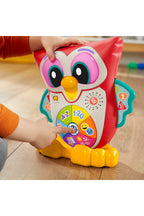 Fisher-Price Linkimals Bilge Baykuş - Türkçe, En Az 18 Aylık Olan Yürüme Çağındaki Çocuklar İçin Işıklı, Hareketli, İnte
