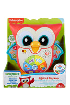 Fisher-Price Linkimals Bilge Baykuş - Türkçe, En Az 18 Aylık Olan Yürüme Çağındaki Çocuklar İçin Işıklı, Hareketli, İnte