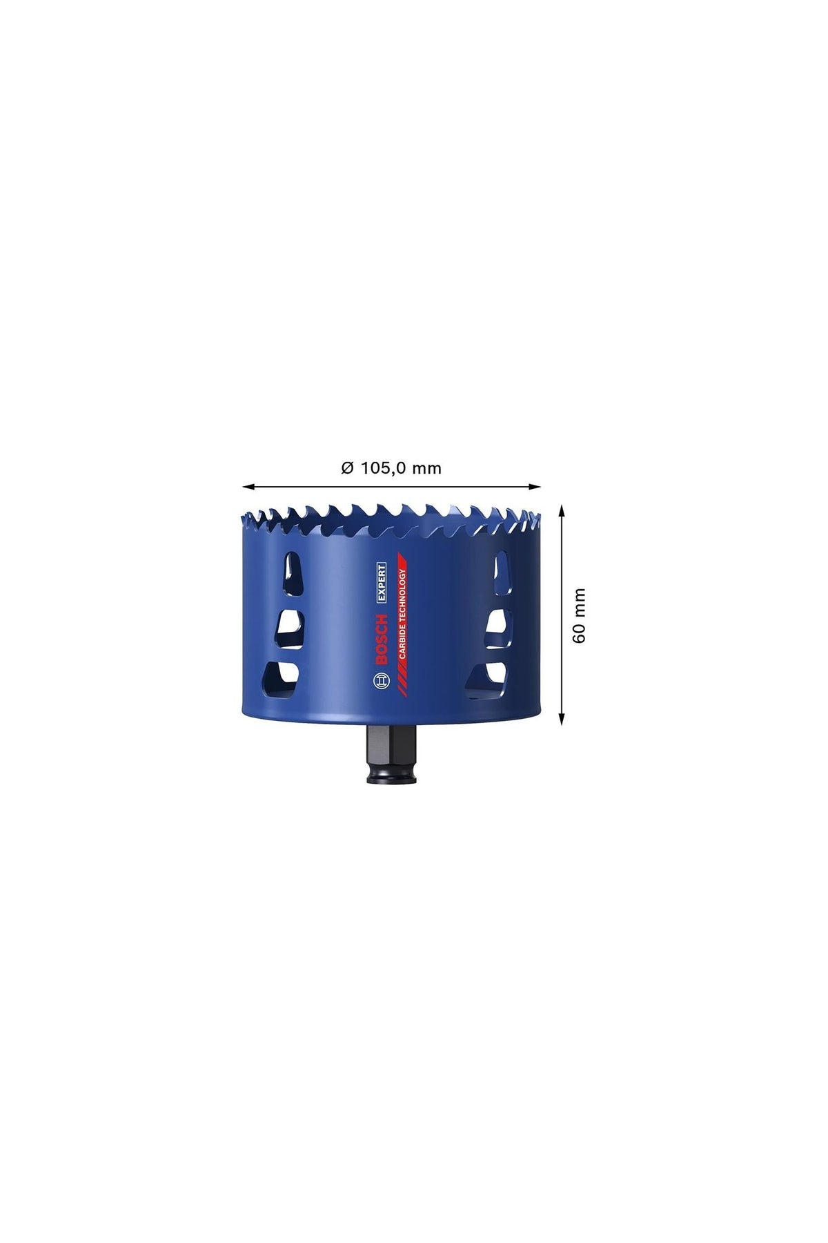 Bosch 105 mm Expert Sert Malzemeler Için Panç 2608900440