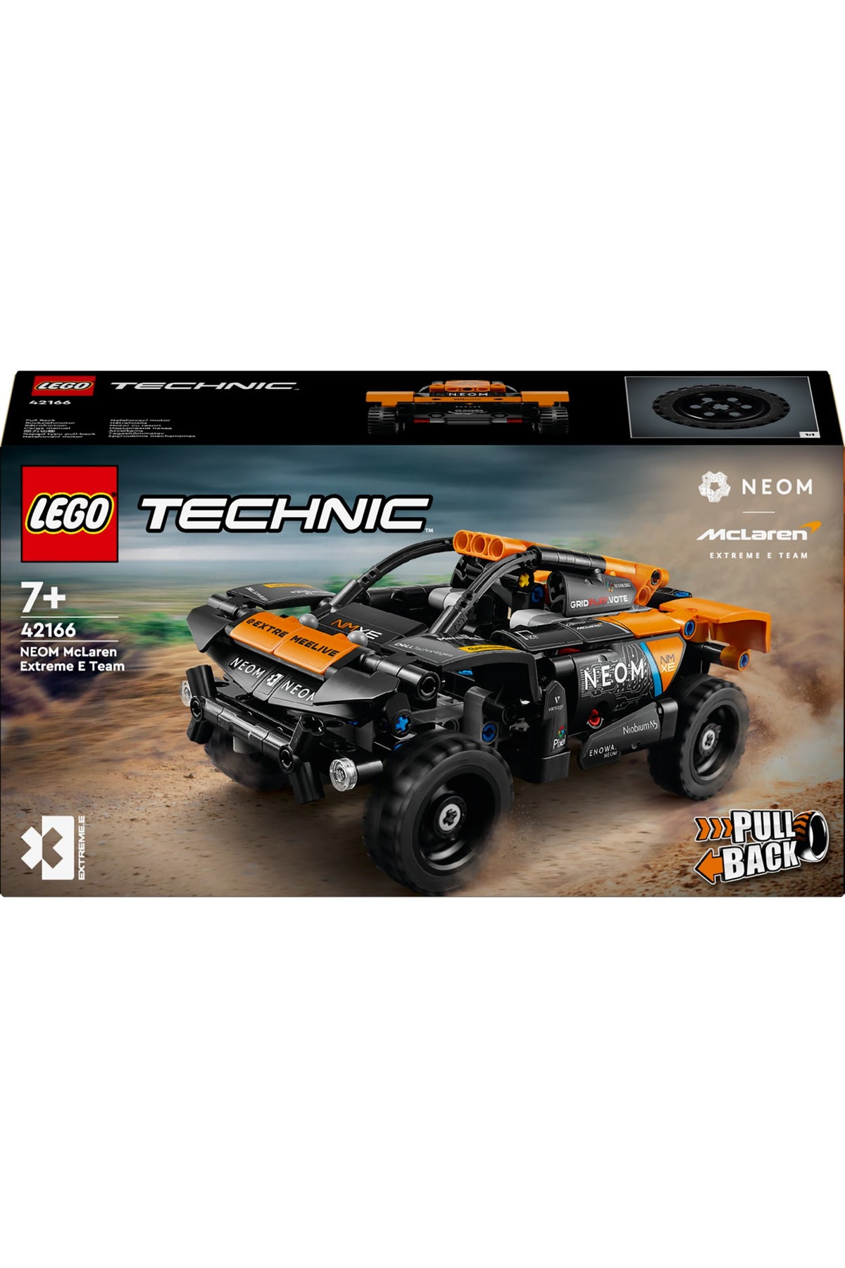 LEGO® Technic NEOM McLaren Extreme E Race Car 42166 - 7 Yaş & Üzeri Çocuklar için Yaratıcı Oyuncak Yapım Seti (252 P)