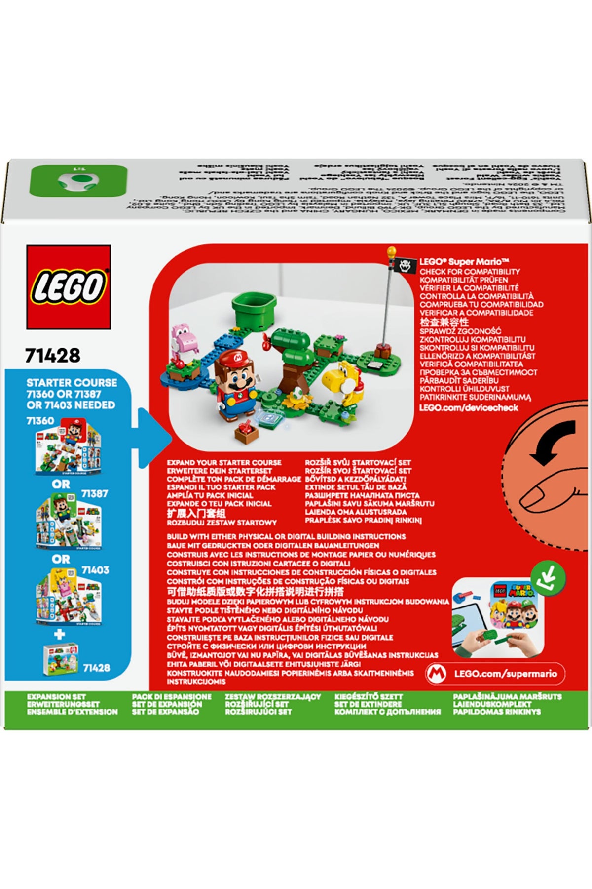LEGO® Super Mario™ Yoshi's Egg Ormanı Ek Macera Seti 71428- 6 Yaş ve Üzeri Super Mario Hayranları İçin Koleksiyonluk Yar