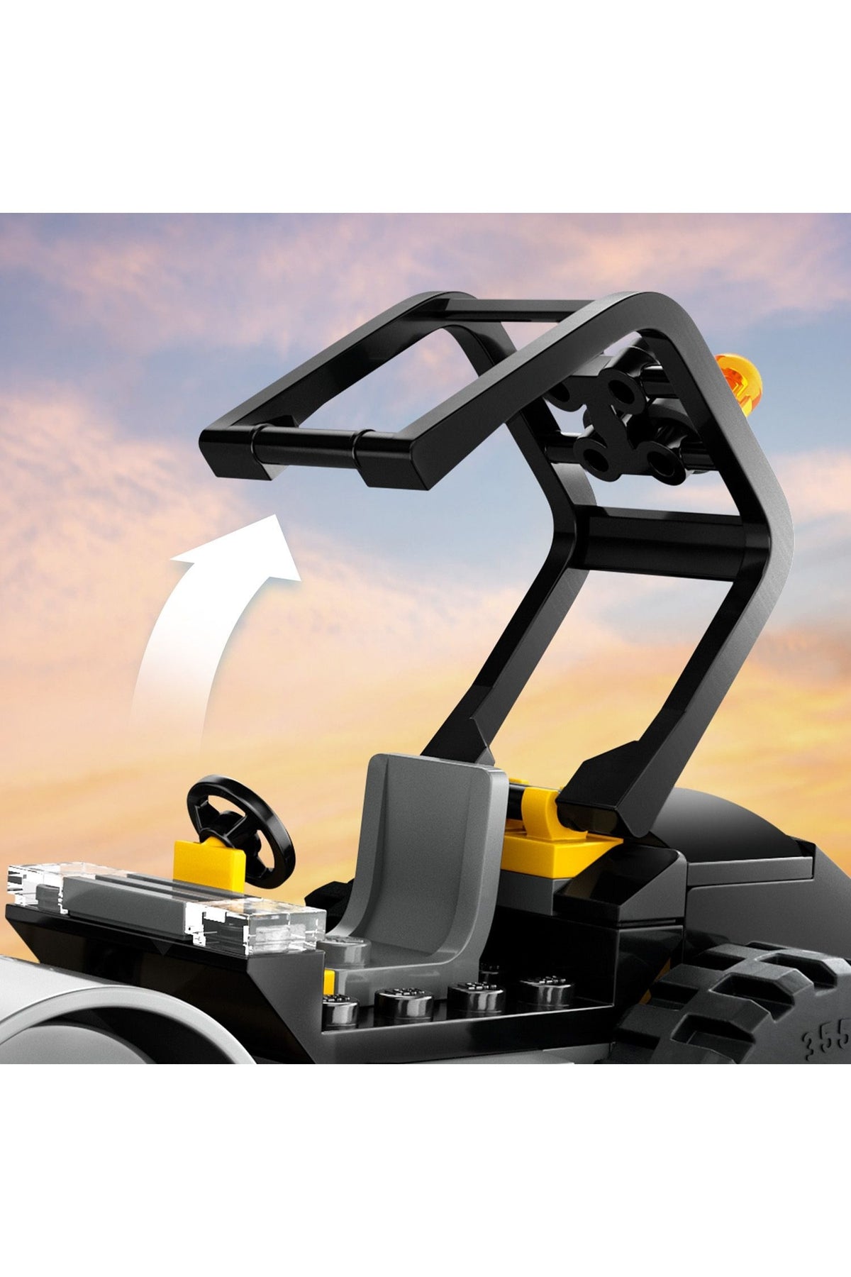 LEGO® City Yol Silindiri 60401 - 5 Yaş & Üzeri Çocuklar için Yaratıcı Oyuncak Yapım Seti (78 Parça)