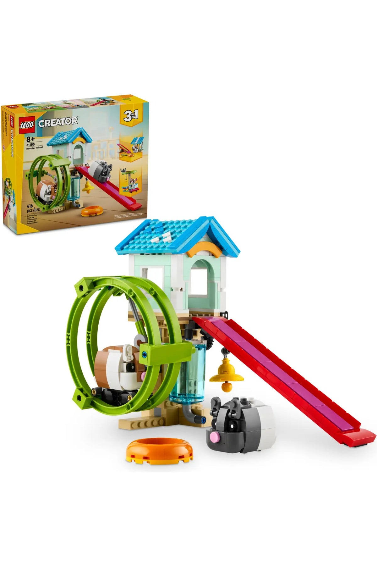 LEGO Creator 3 In 1 - 31155 Hamster Çarkı (416 Parça)