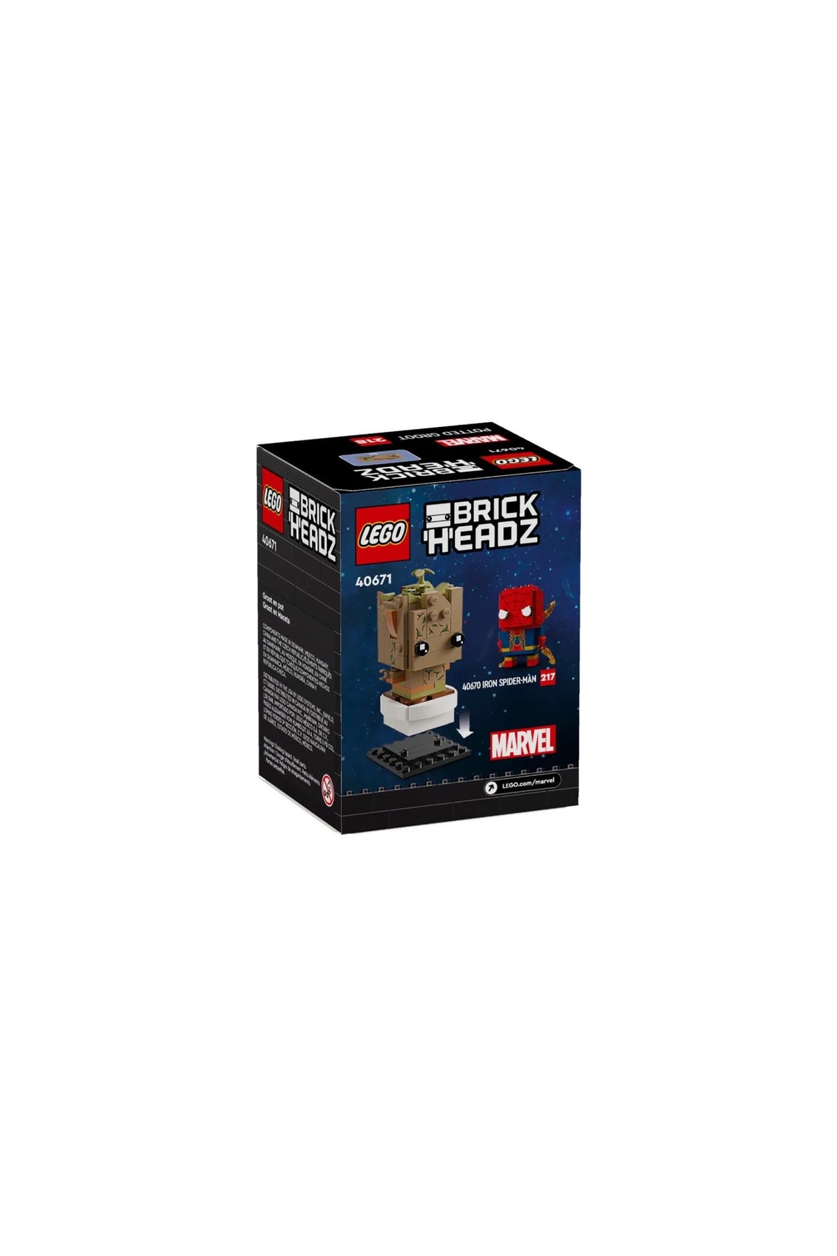 LEGO Brickheadz Saksıda Groot Modeli  Hediyelik Set 40671