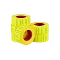 Sarı Fiyat Etiketi - 12x21 mm - Rulo