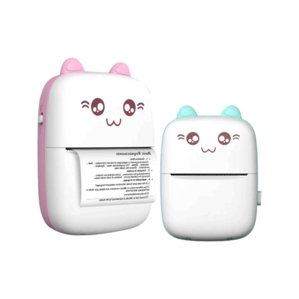 Sevimli Mini Taşınabilir Yazıcı Printer