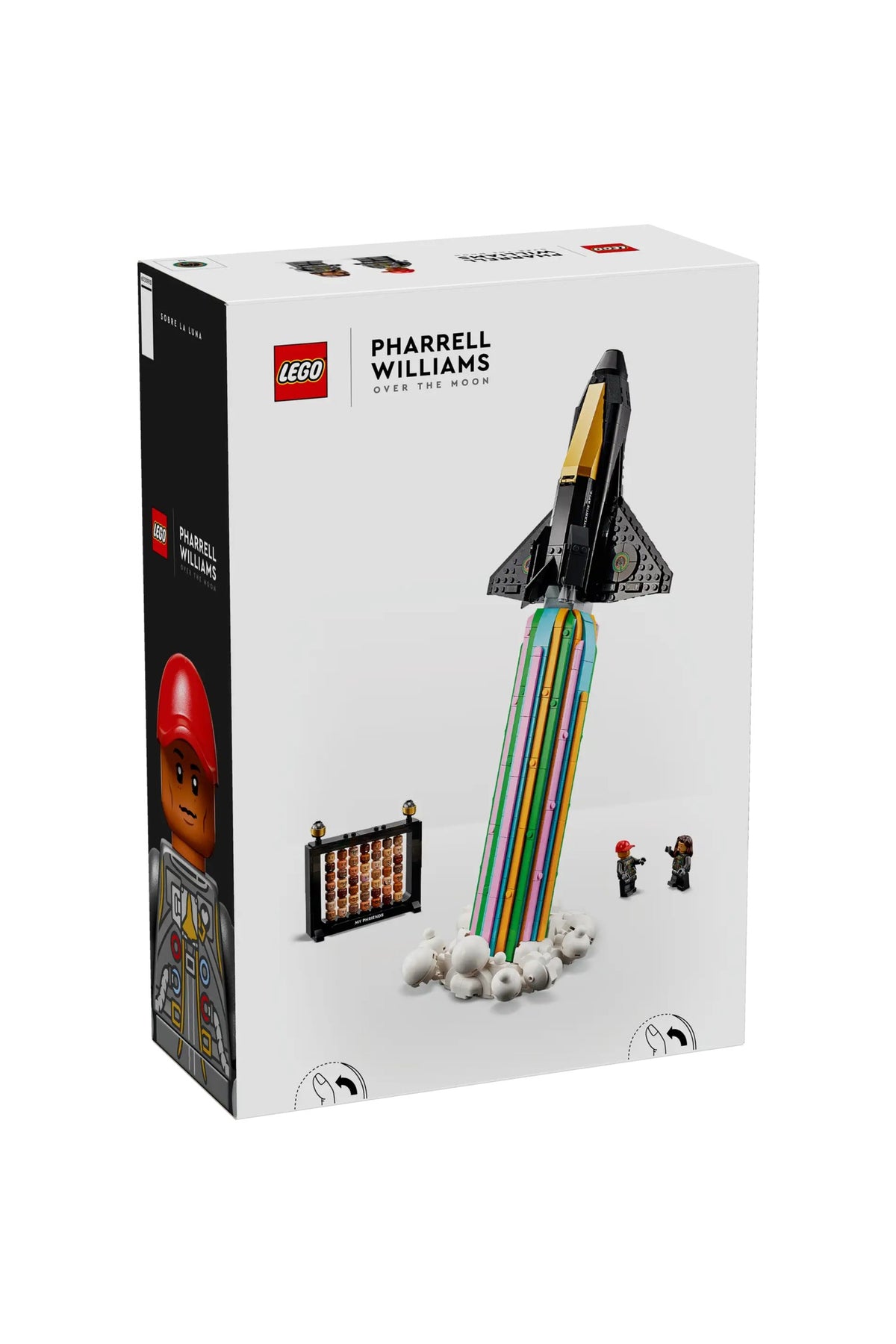 LEGO Icons 10391 - Over The Moon With Pharrell Williams Hediyelik Set 966 Parça Figür & Film Karakteri