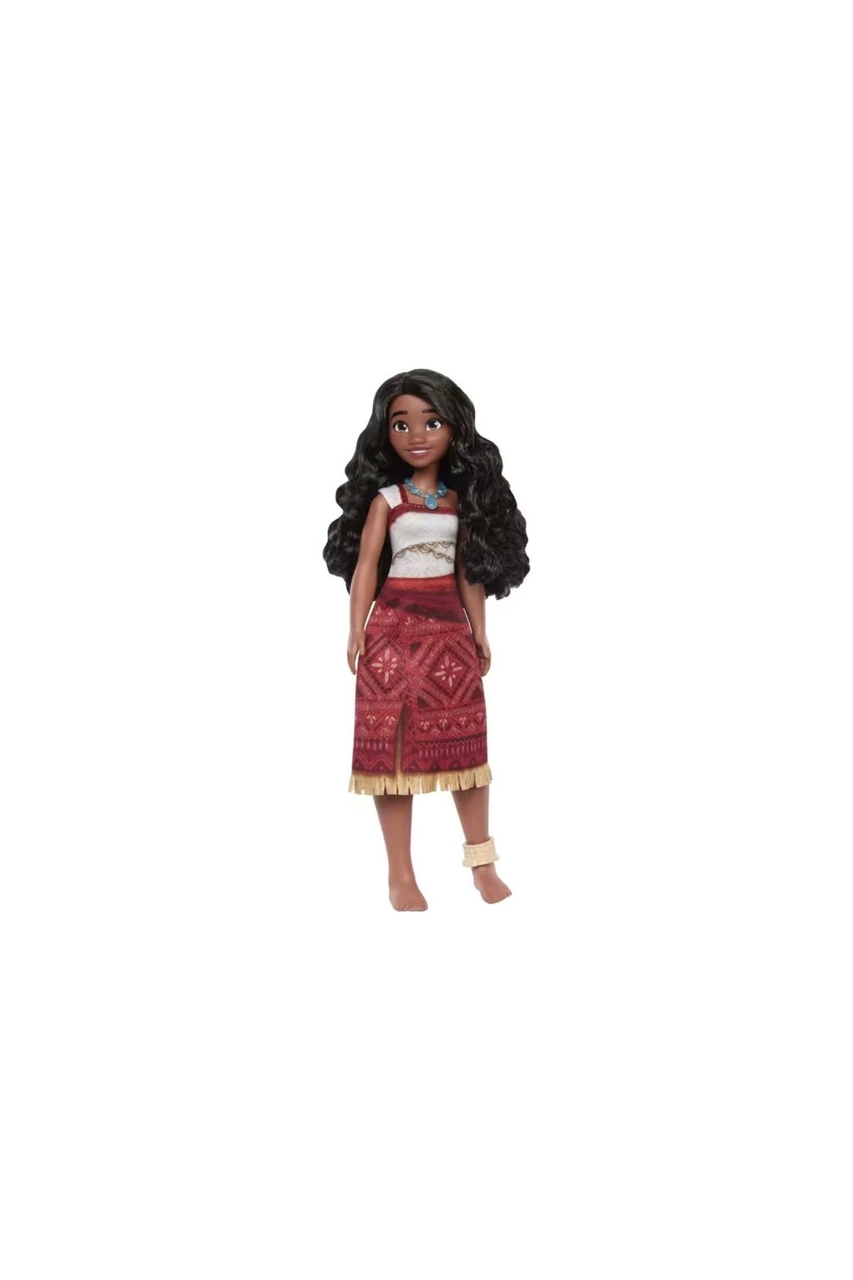 Mattel JBT33 Moana Bebek Disney Prenses Temalı Kız Çocuk Hediye Uzun Dalgalı Saçlı