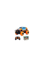 4İ Oyuncak Uzaktan Kumandalı Infinity Işıklı Mini Jeep 14cm  Turuncu - Mavi Renkli Araba 3 - 6 Yaş İçin
