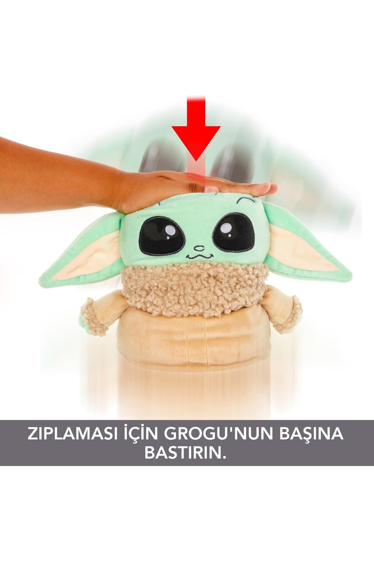 Mattel HPG48 | Star Wars Jumping Grogu Feature Plush