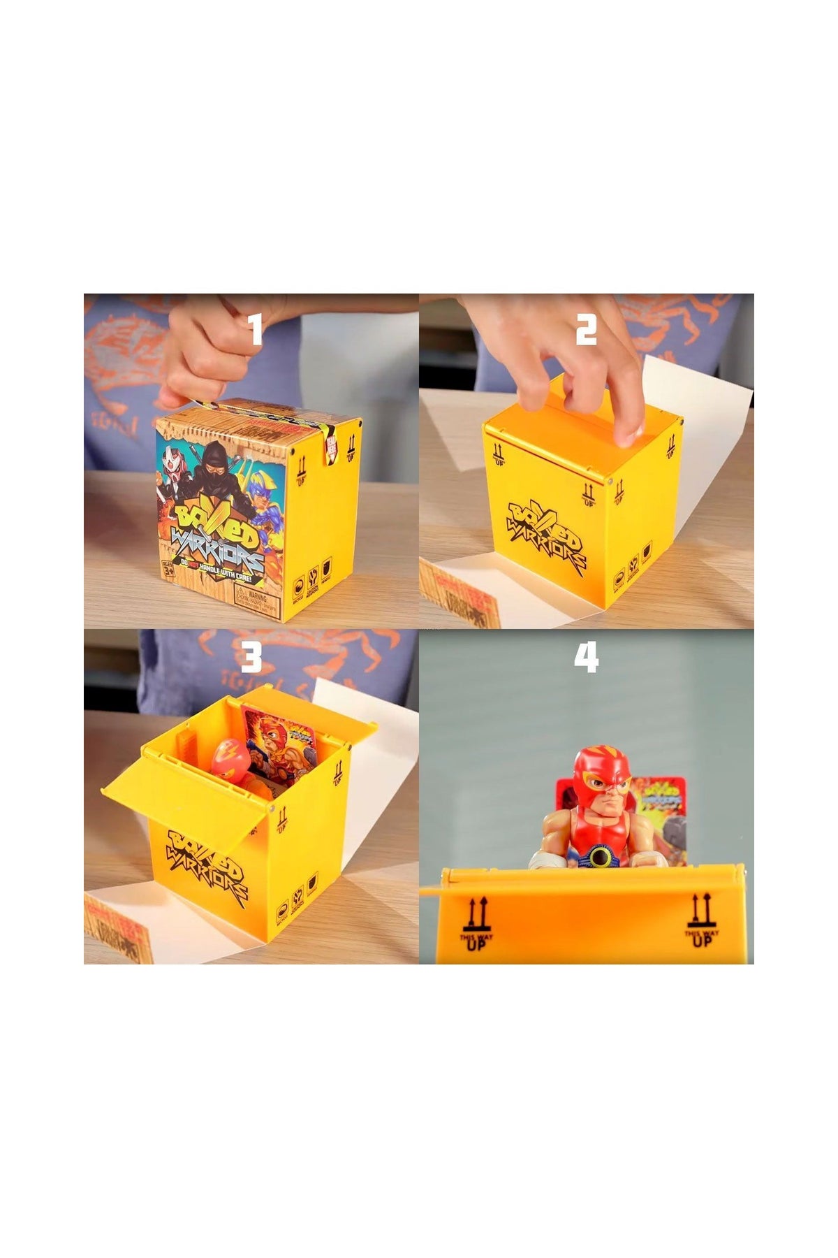 Neco Toys 78372 Necotoys, Boxed Warriors Dövüşçüler Sürpriz Paket
