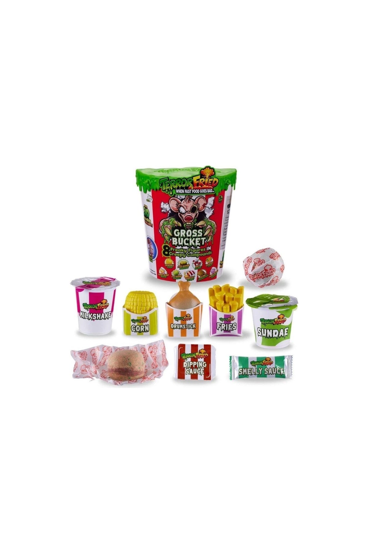 Terror Fried 9 Lu Mega Menü ve 8 Gizemli Figür
