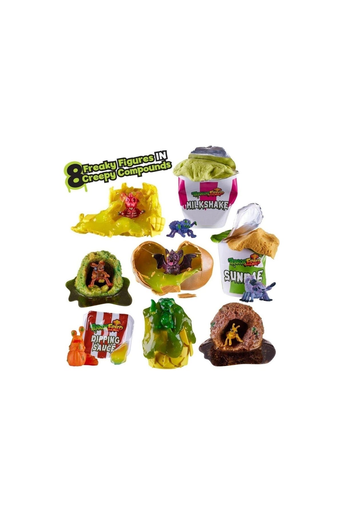Terror Fried 9 Lu Mega Menü ve 8 Gizemli Figür