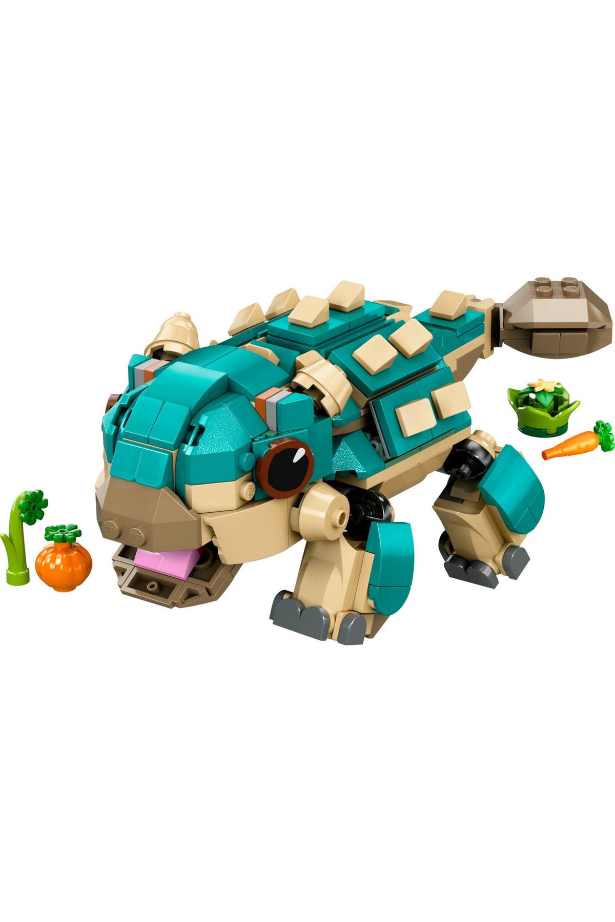 LEGO® Jurassic World Yavru Bumpy: Ankylosaurus 76962 - 7 Yaş & Üzeri Çocuklar için Yaratıcı Oyuncak Dinazor Yapım Seti (