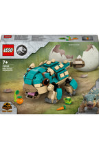 LEGO® Jurassic World Yavru Bumpy: Ankylosaurus 76962 - 7 Yaş & Üzeri Çocuklar için Yaratıcı Oyuncak Dinazor Yapım Seti (