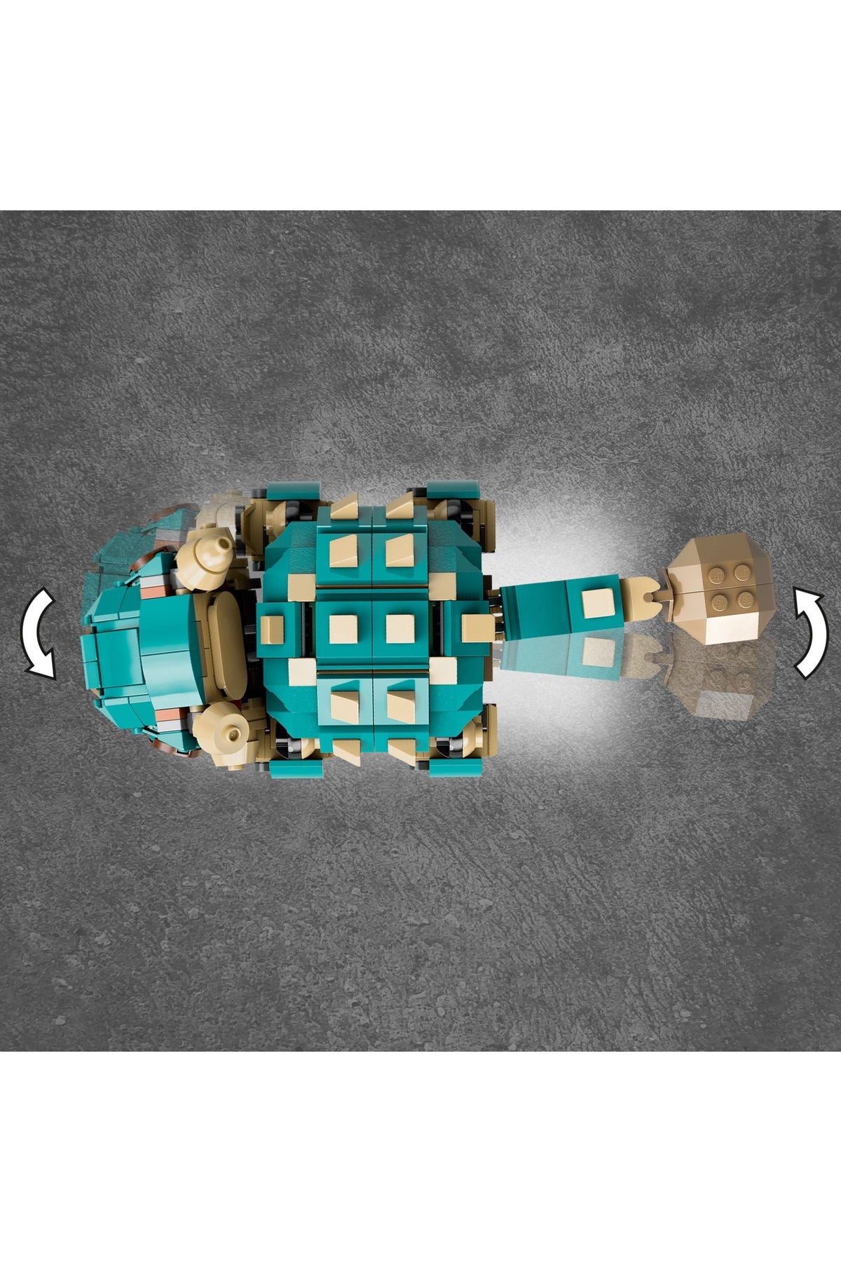 LEGO® Jurassic World Yavru Bumpy: Ankylosaurus 76962 - 7 Yaş & Üzeri Çocuklar için Yaratıcı Oyuncak Dinazor Yapım Seti (