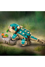LEGO® Jurassic World Yavru Bumpy: Ankylosaurus 76962 - 7 Yaş & Üzeri Çocuklar için Yaratıcı Oyuncak Dinazor Yapım Seti (