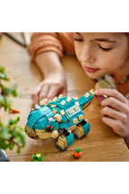 LEGO® Jurassic World Yavru Bumpy: Ankylosaurus 76962 - 7 Yaş & Üzeri Çocuklar için Yaratıcı Oyuncak Dinazor Yapım Seti (