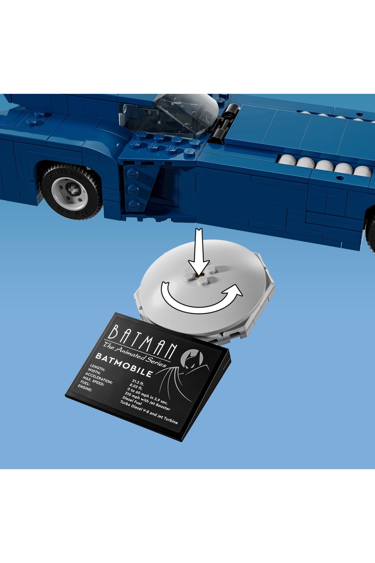 LEGO® DC Batman™ Batmobile™ ile Batman™, Harley Quinn™ ve Mr. Freeze™’e Karşı 76274 - 8+  Model Yapım Seti (435 P)