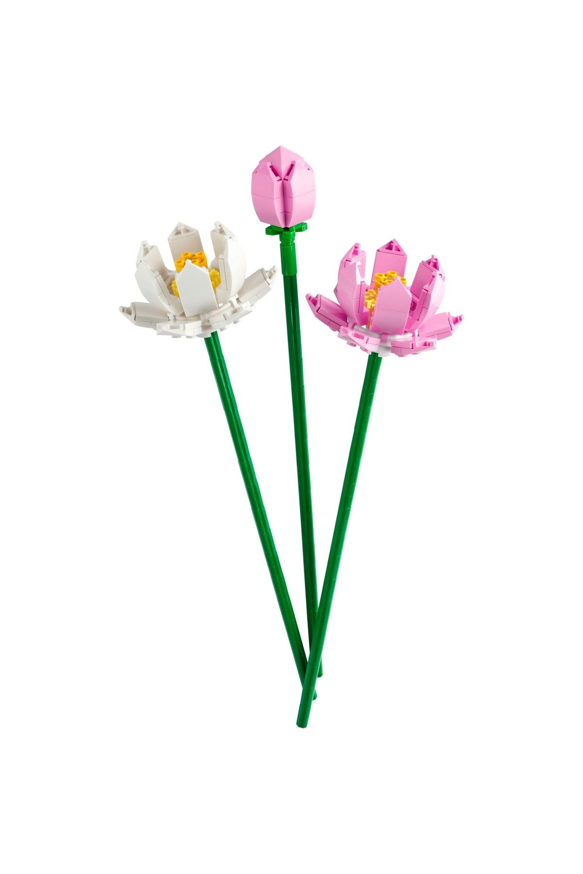 LEGO® Botanicals Lotus Çiçekleri 40647 – 8 Yaş ve Üzeri Çocuklar için 2 Çiçek ve 1 Tomurcuk İçeren Oyuncak Yapım Seti (2
