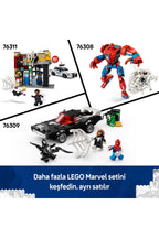 LEGO ® ǀ Marvel Örümcek Adam, Venom Arabasına Karşı 76309 - 7+ Yaş Çocuklar için Araç İçeren Yaratıcı Oyuncak Yapım Seti