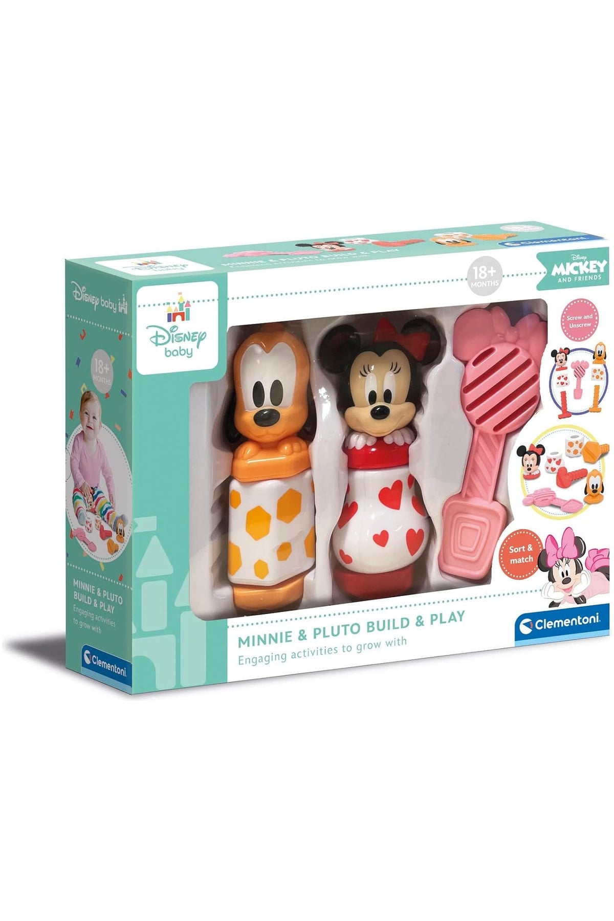 Clementoni Disney Baby Bebek Minnie Bul-Tak  Seti