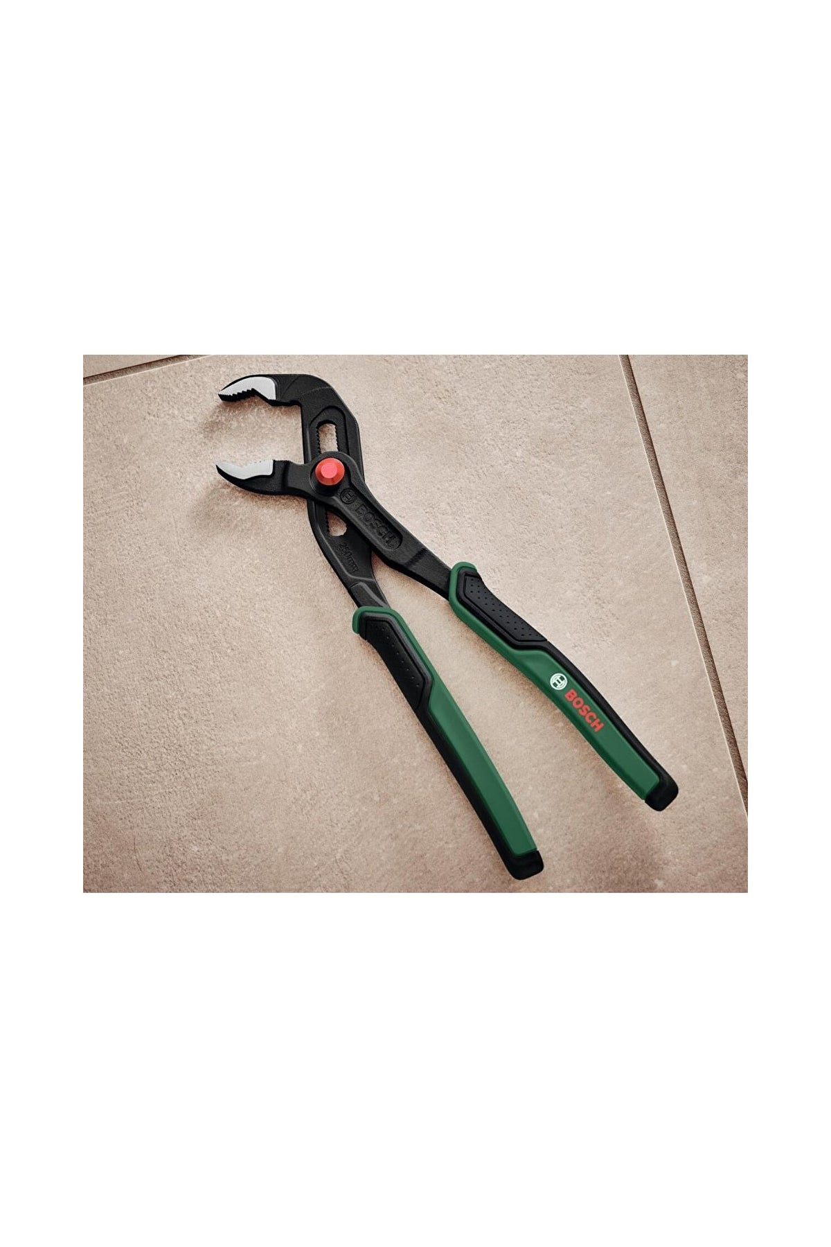 Bosch Home And Garden 250 mm Boru Anahtarı Ergonomik TPR Yüzeyli Uzun Ömürlü Paslanmaz
