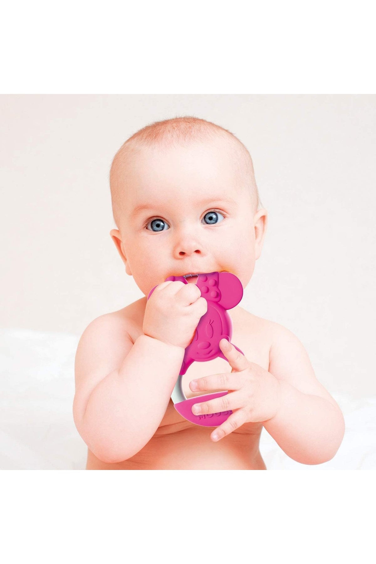 Clementoni 17342 CLEMENTONI-17342 Disney Minnie Yeni Doğmuş Oyuncak Bebek Teether