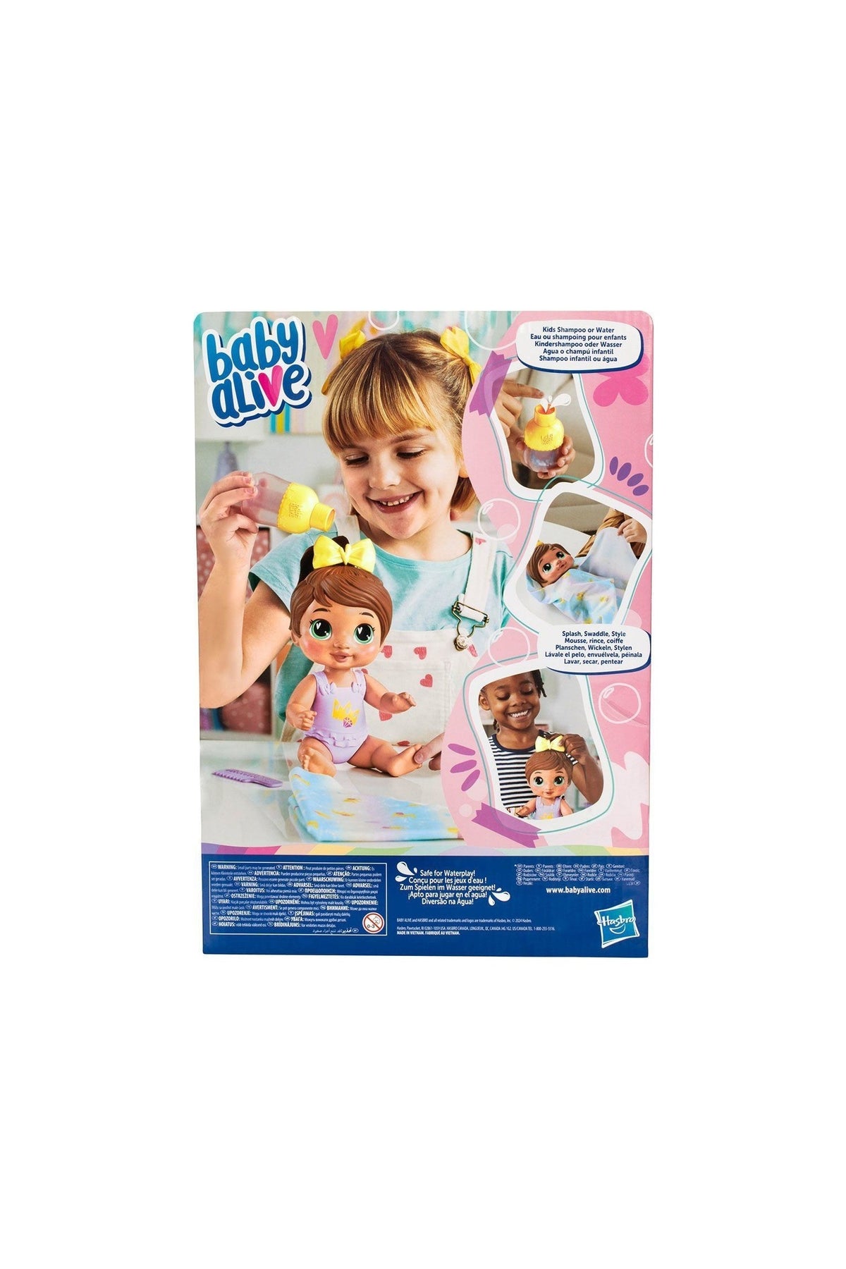 F9120 Baby Alive Şampuan Sevgisi Esmer Bebek +3 Yaş
