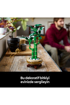 LEGO® Botanicals Şans Bambusu 10344 - Doğasever Yetişkinler için Dekoratif Bitki Yapım Seti (325 Parça)