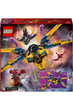 LEGO® NINJAGO® 71833 Ras ve Arin'in Süper Fırtına Jeti 71833 510 Parça Yaratıcı Oyuncak Seti Hediyelik