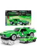 Mattel Brick Shop™ Hot Wheels® Speed Serisi - Custom '68 Camaro® Yapı Oyuncağı Seti (289 Parça), Koleksiyoncular Için JF