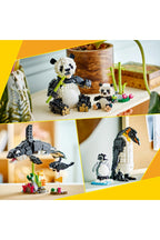 LEGO® Creator 3’ü 1 Arada Vahşi Hayvanlar: Panda Ailesi 31165 - 8+ için Orka veya Penguene Dönüşebilen Oyuncak Yapım Set