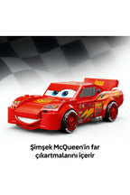 LEGO® Speed Champions | Şimşek McQueen 77255 - 9 Yaş ve Üzeri Çocuklar için Disney Pixar Arabalar Temalı Oyuncak Yapım S