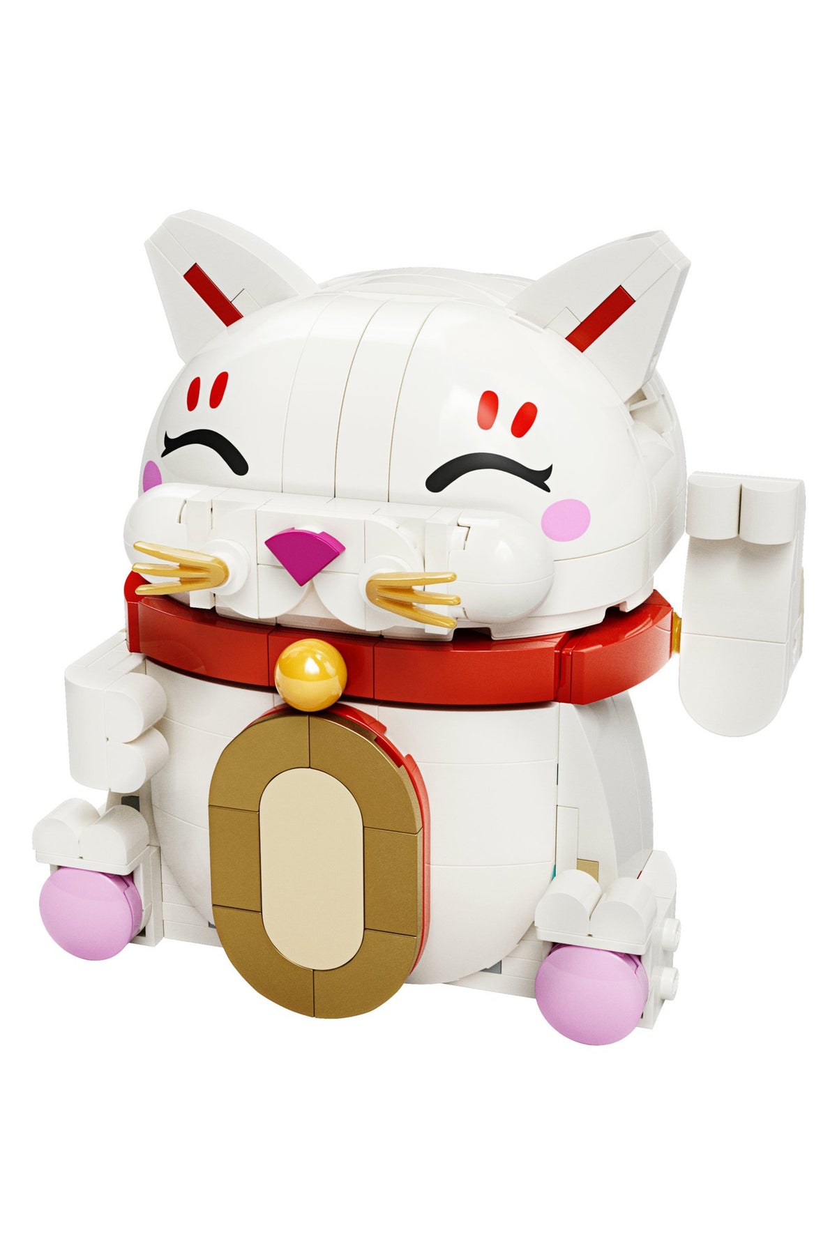 LEGO® Şanslı Kedi 40813 - 9 Yaş ve Üzeri Çocuklar için Yaratıcı Oyuncak Yapım Seti (280 Parça)