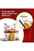 LEGO® Şanslı Kedi 40813 - 9 Yaş ve Üzeri Çocuklar için Yaratıcı Oyuncak Yapım Seti (280 Parça)