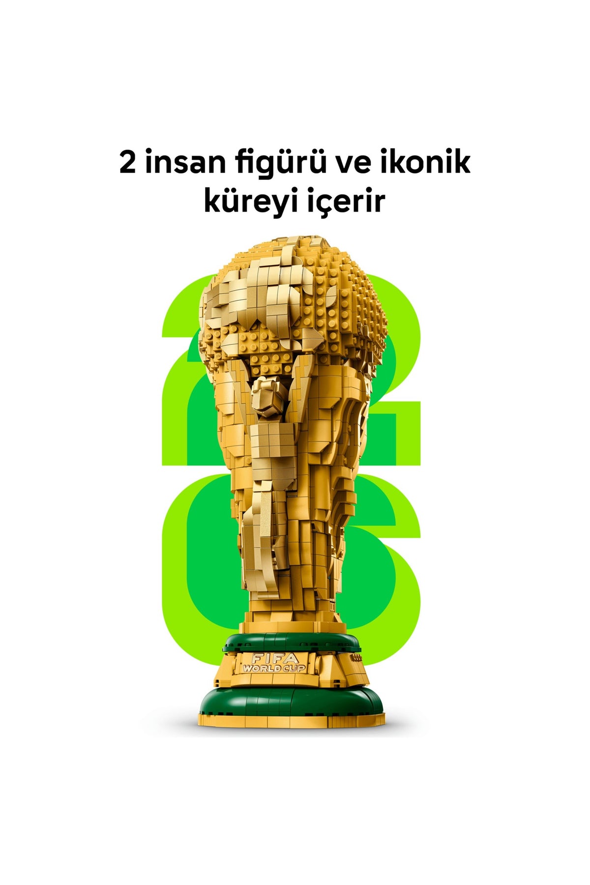 LEGO® Editions FIFA Dünya Kupası Resmi Kupa 43020 - 12 Yaş Üzeri Çocuklar İçin İnsan Figürü İçeren Oyuncak Yapım Seti (2
