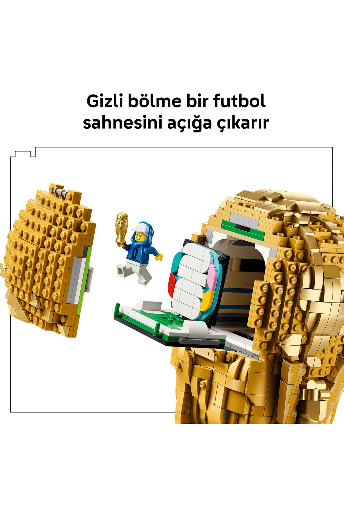 LEGO® Editions FIFA Dünya Kupası Resmi Kupa 43020 - 12 Yaş Üzeri Çocuklar İçin İnsan Figürü İçeren Oyuncak Yapım Seti (2