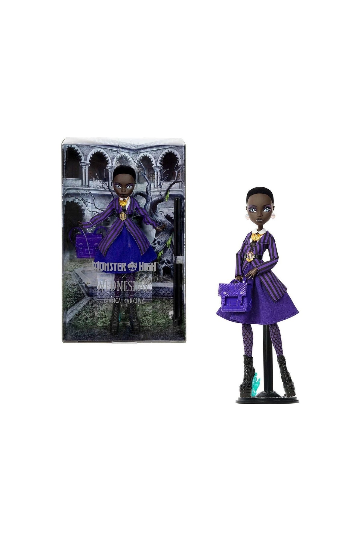 Mattel JDR71 Monster High Koleksiyon - Wednesday Bianca Bebek