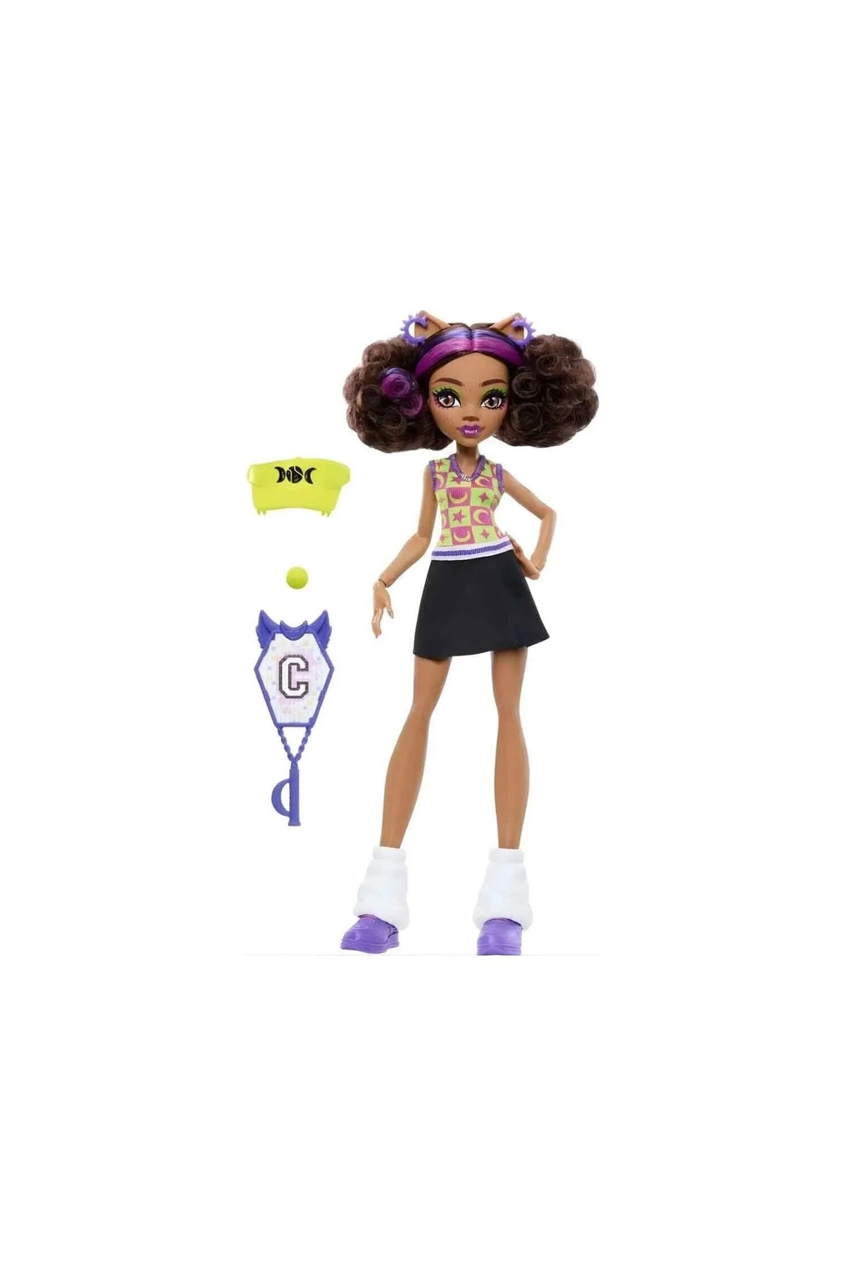Monster High Cleo De Nile Mumya Desenli Hediyelik Oyun Seti – 1 Bebek ve 5 Aksesuar, Buried Secrets Cozy Creepover
