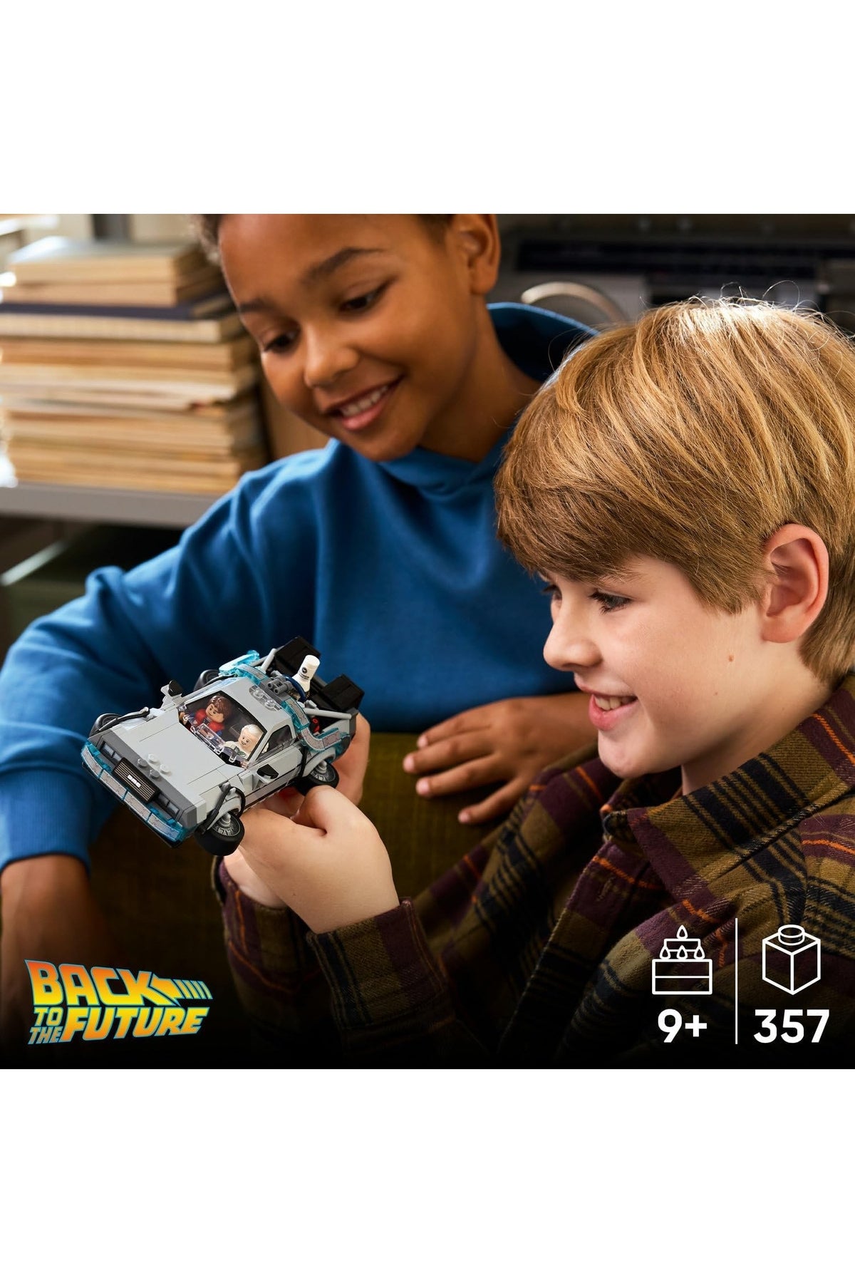LEGO Speed Champions Geleceğe Dönüş’ten Zaman Makinesi 77256-9 Yaş ve Üzeri Çocuklar Için Doktor Bro