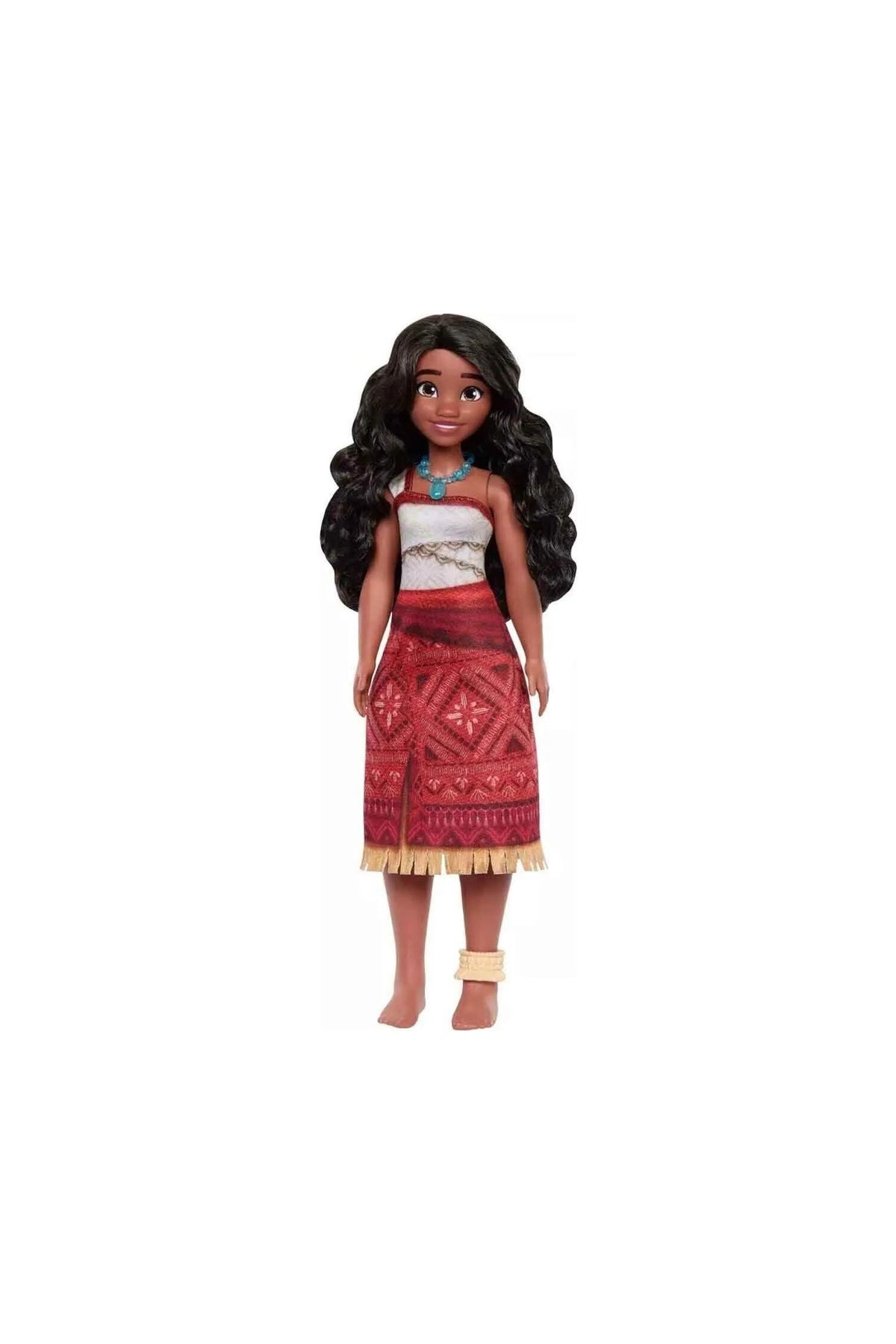 Mattel JBT33 Moana Bebek Disney Prenses Temalı Kız Çocuk Hediye Uzun Dalgalı Saçlı