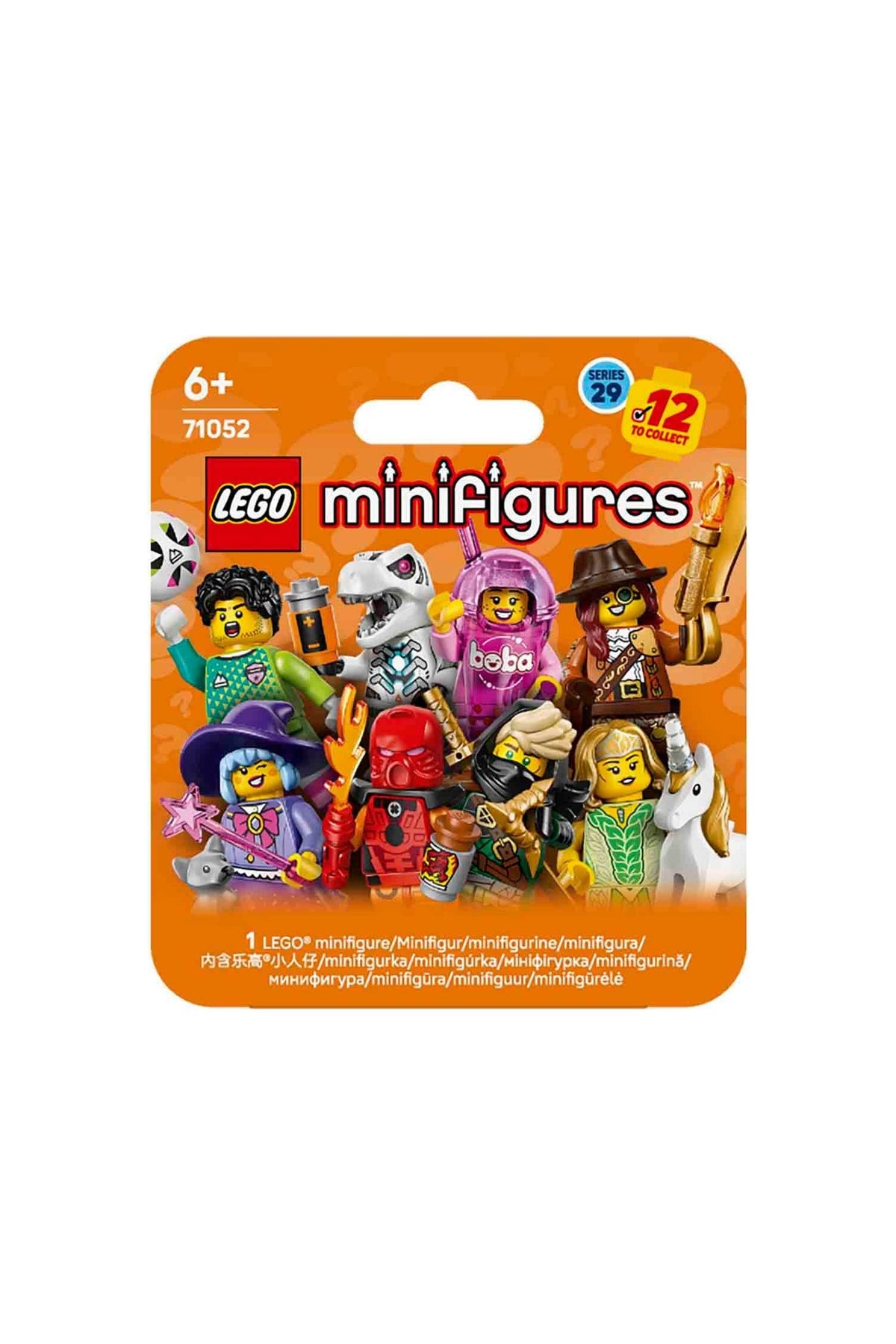 lego minifigures seri 29 71052 - 6 yaş ve üzeri ıçin koleksiyonluk küçük oyuncak ıçeren  (8 parça)