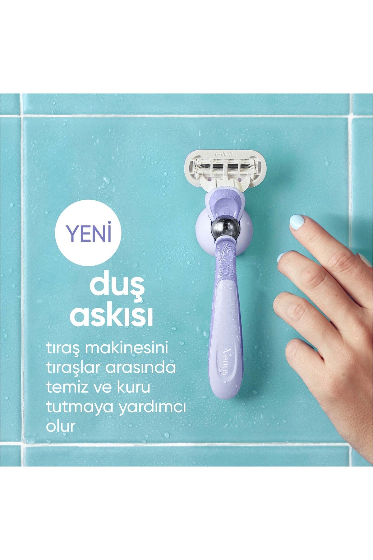 Gillette Venus Extra Smooth Swirl Tıraş Makinesi + Yedek Başlık